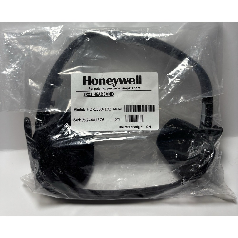 Honeywell SRX3 Headband Hearing Protection Earmuffs HD-1500-102 New Sealed
